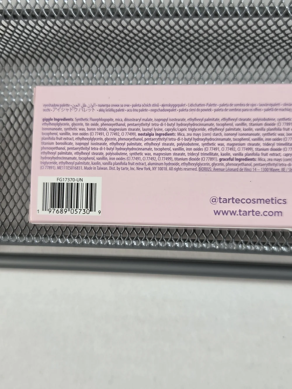 tarte pretty pink